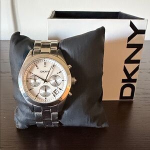 DKNY Stainless Steel Chronograph Watch